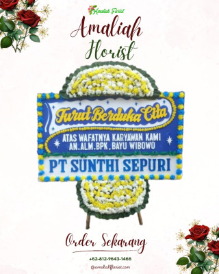 Papan Bunga Duka di Long Kali