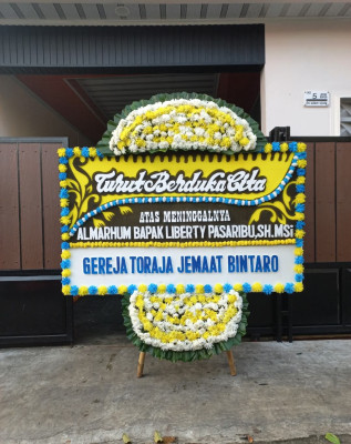 Papan Bunga Duka di Long Kali