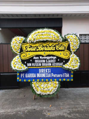 Papan Bunga Duka di Long Kali