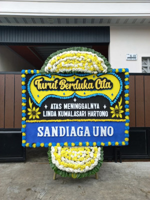 Papan Bunga Duka di Long Kali